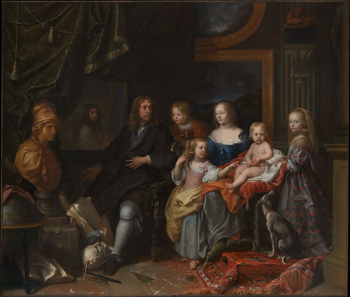 The Jabach Family, Charles Le Brun  French, Oil on canvas