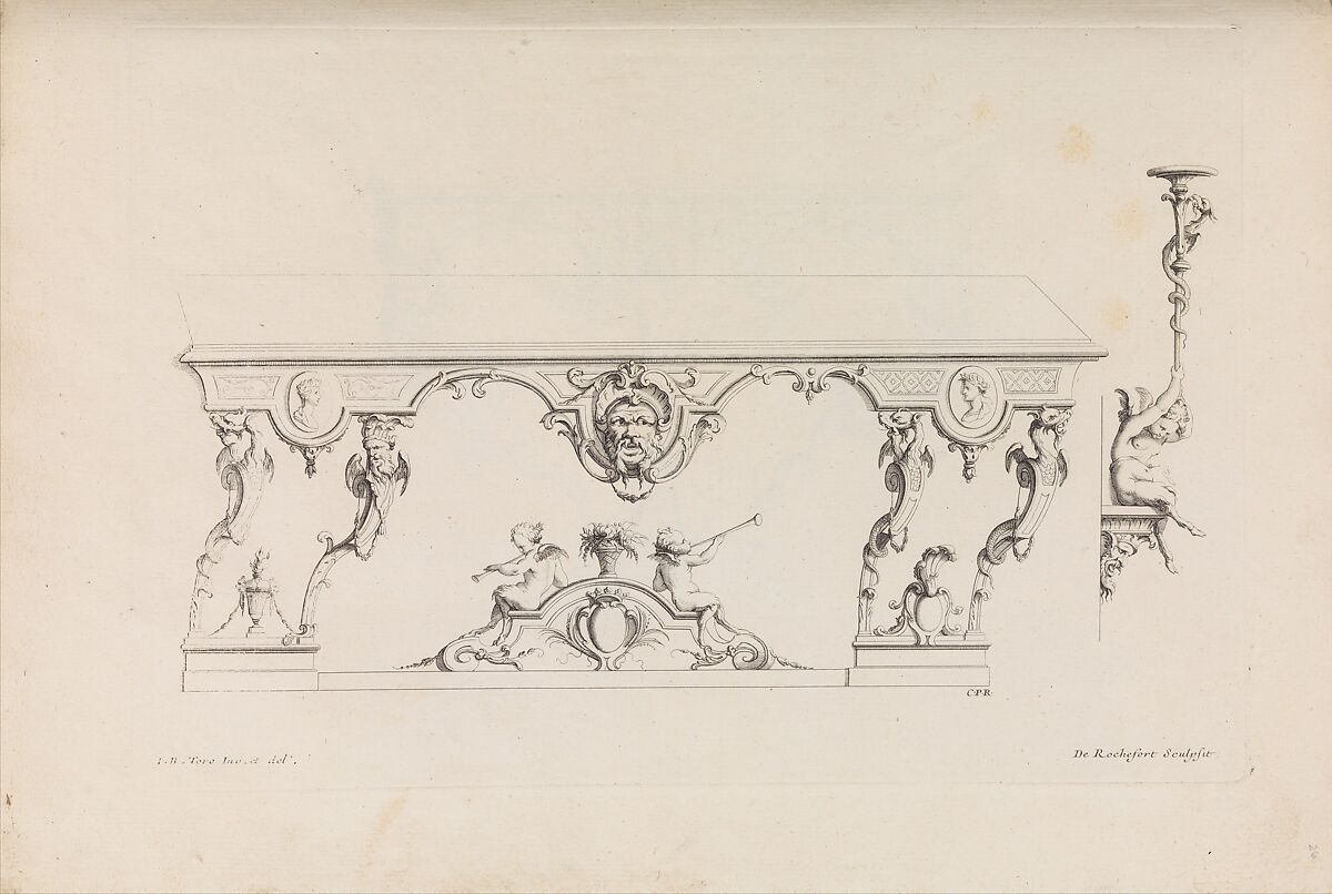 Livre de Tables de Diverses Formes, Jean Bernard Toro (French, Dijon 1672–1731 Toulon), Etching 