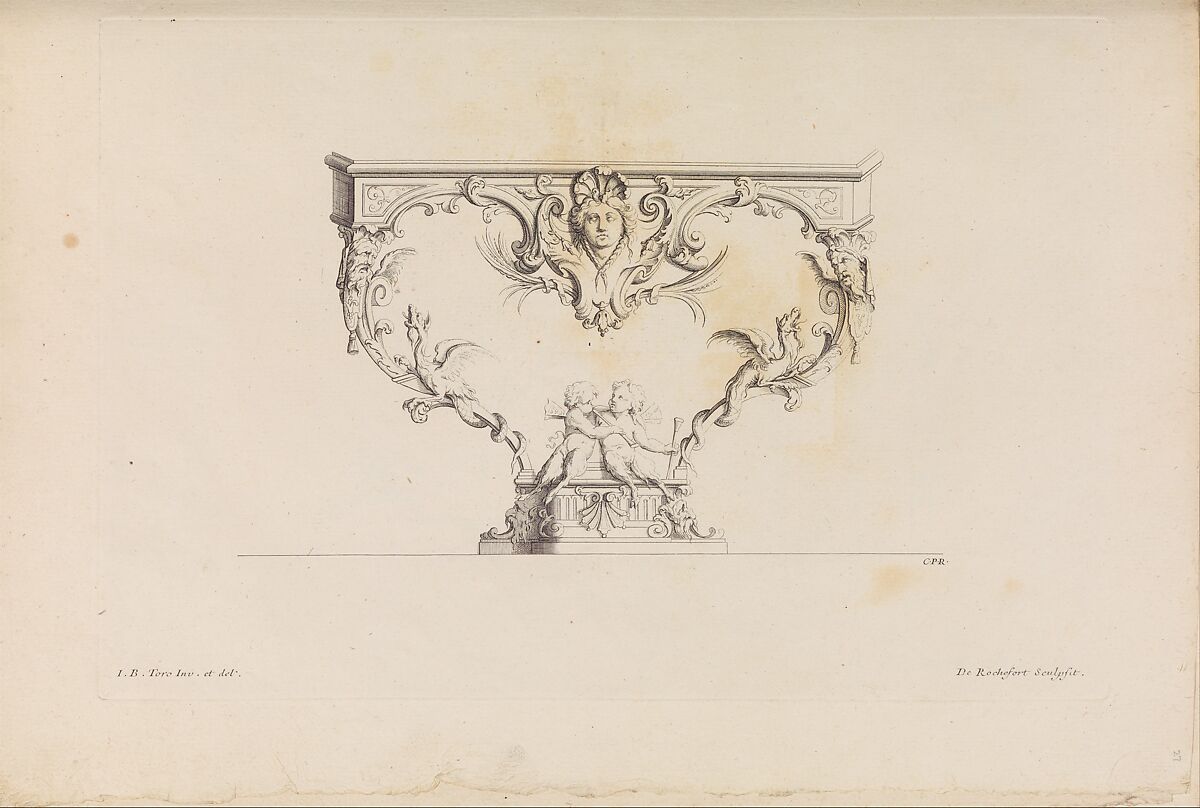 Livre de Tables de Diverses Formes, Jean Bernard Toro (French, Dijon 1672–1731 Toulon), Etching 