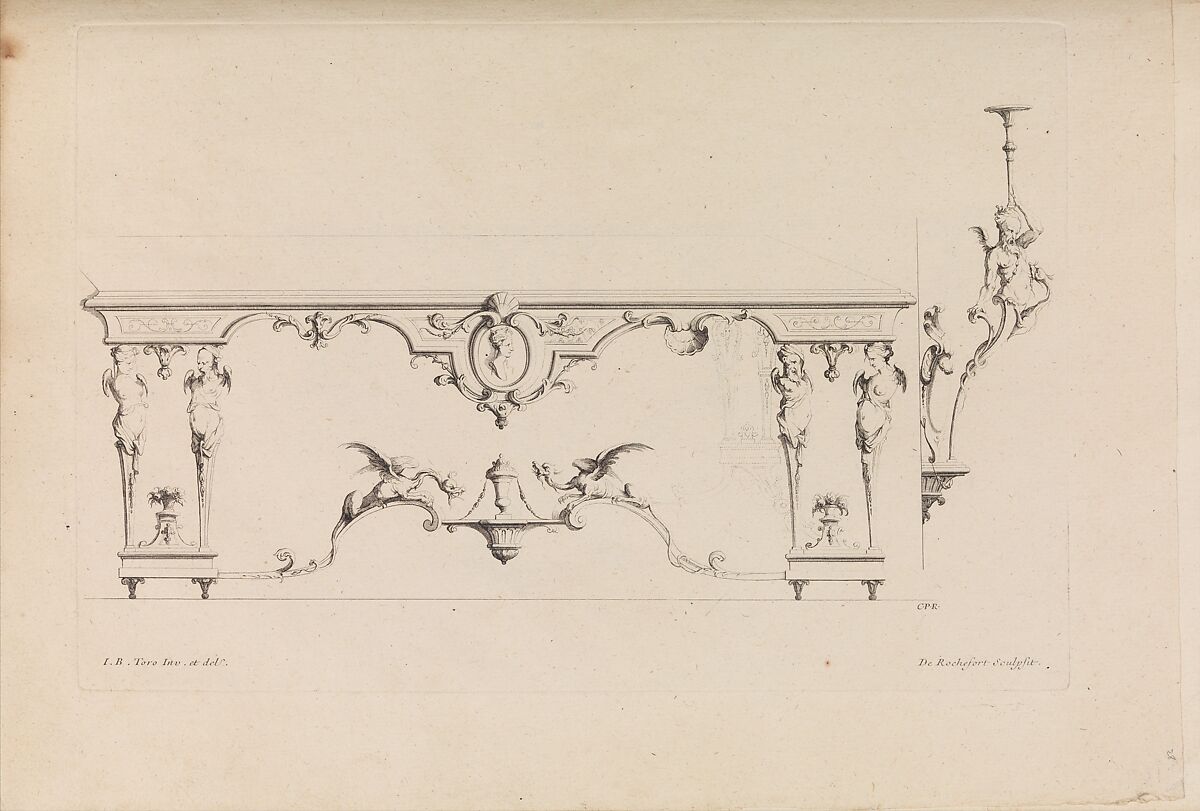 Livre de Tables de Diverses Formes, Jean Bernard Toro (French, Dijon 1672–1731 Toulon), Etching 