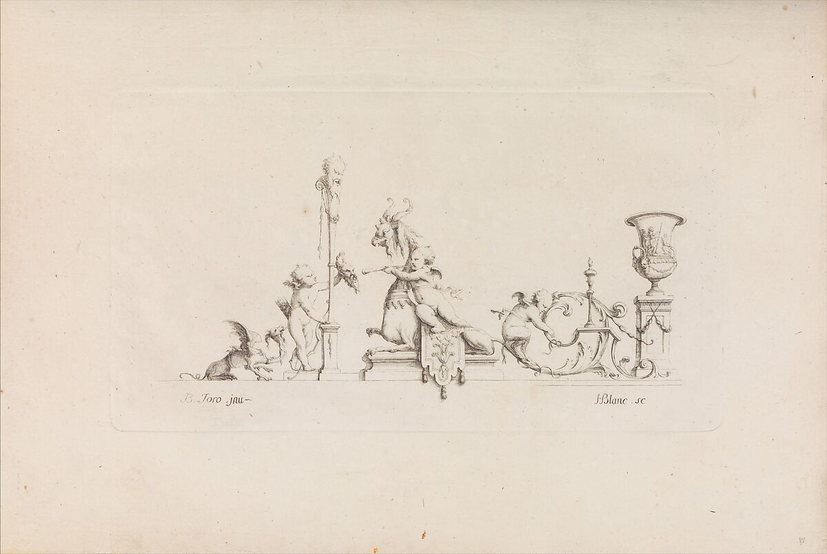 Desseins a Plusieurs Usages Inventés par M. B. Toro, Jean Bernard Toro (French, Dijon 1672–1731 Toulon), Etching 