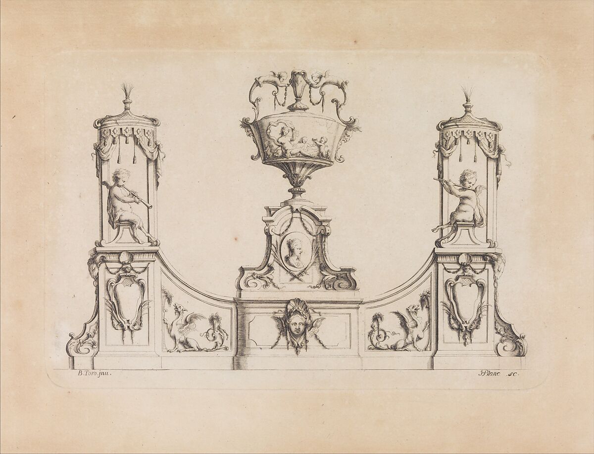 Desseins a Plusieurs Usages Inventés par M. B. Toro, Jean Bernard Toro (French, Dijon 1672–1731 Toulon), Etching 