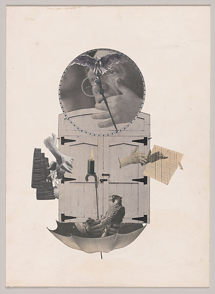 Caesar's Gate XVII, Jess (American, 1923–2004), Cut and pasted printed papers on paperboard 