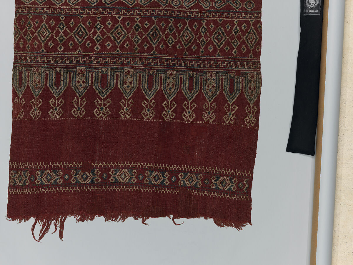 Ritual Textile (Pua Sungkit), Cotton, Iban people