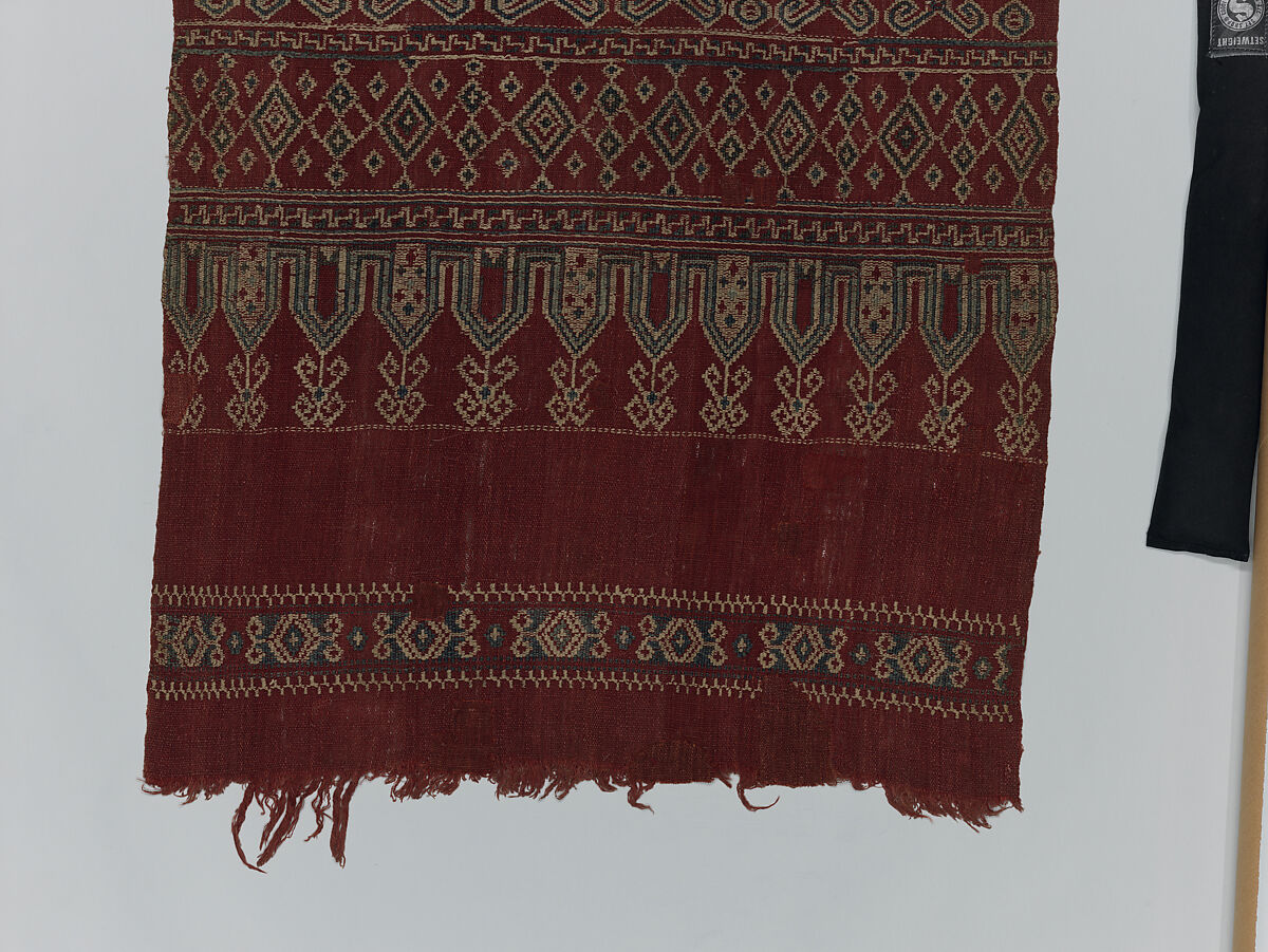 Ritual Textile (Pua Sungkit), Cotton, Iban people