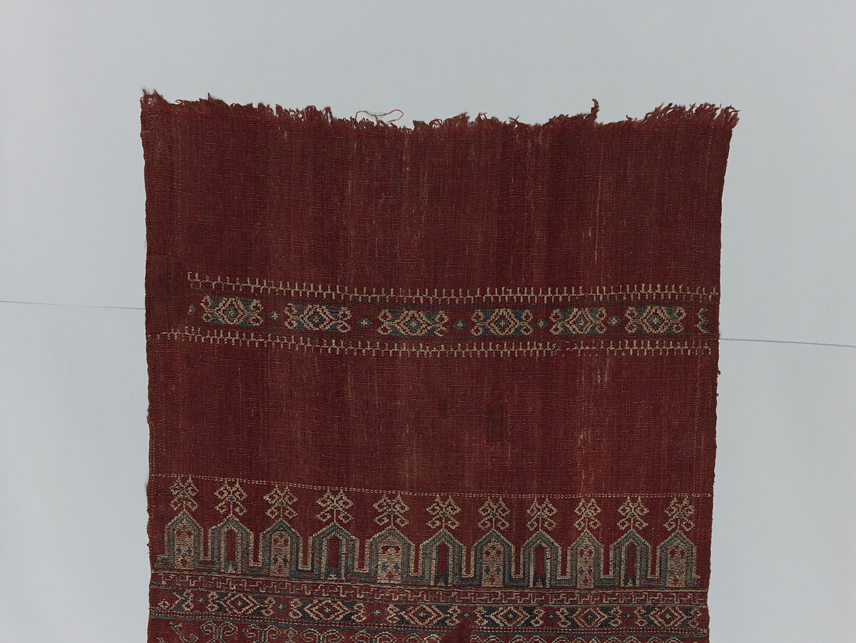 Ritual Textile (Pua Sungkit), Cotton, Iban people