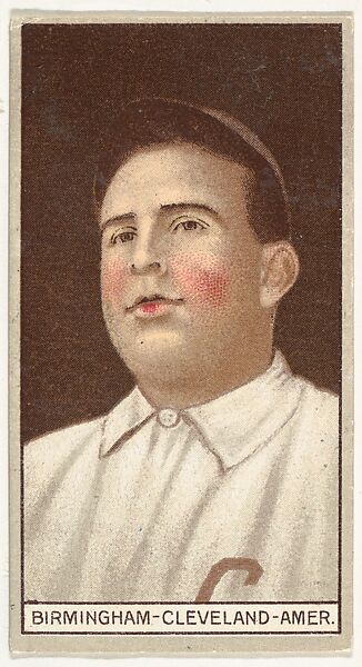 Joe Birmingham, Cleveland, American League, from the Brown Background series (T207) for the American Tobacco Company, Issued by American Tobacco Company, Commercial lithograph 