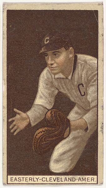 Ted Easterly, Cleveland, American League, from the Brown Background series (T207) for the American Tobacco Company, Issued by American Tobacco Company, Commercial lithograph 
