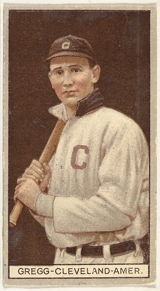 Gregg, Cleveland, American League, from the Brown Background series (T207) for the American Tobacco Company, Issued by American Tobacco Company, Commercial lithograph 
