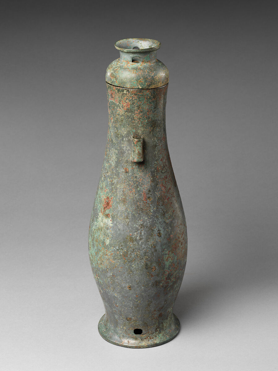 Wine Container (Hu), Bronze, North and northwest China