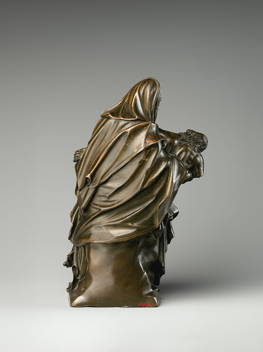 Pietà, Hubert Gerhard (Netherlandish, 1540/50–1621, active Germany), Bronze, German