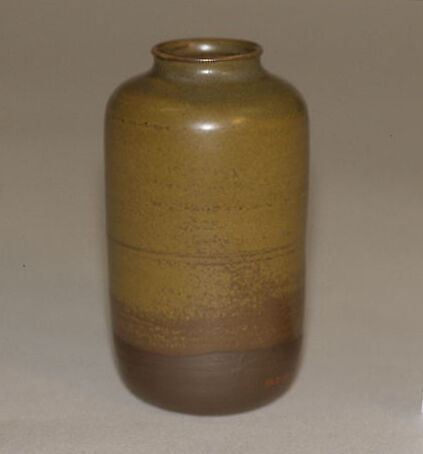 Tea Jar, Clay covered with glaze (Satsuma ware), Japan