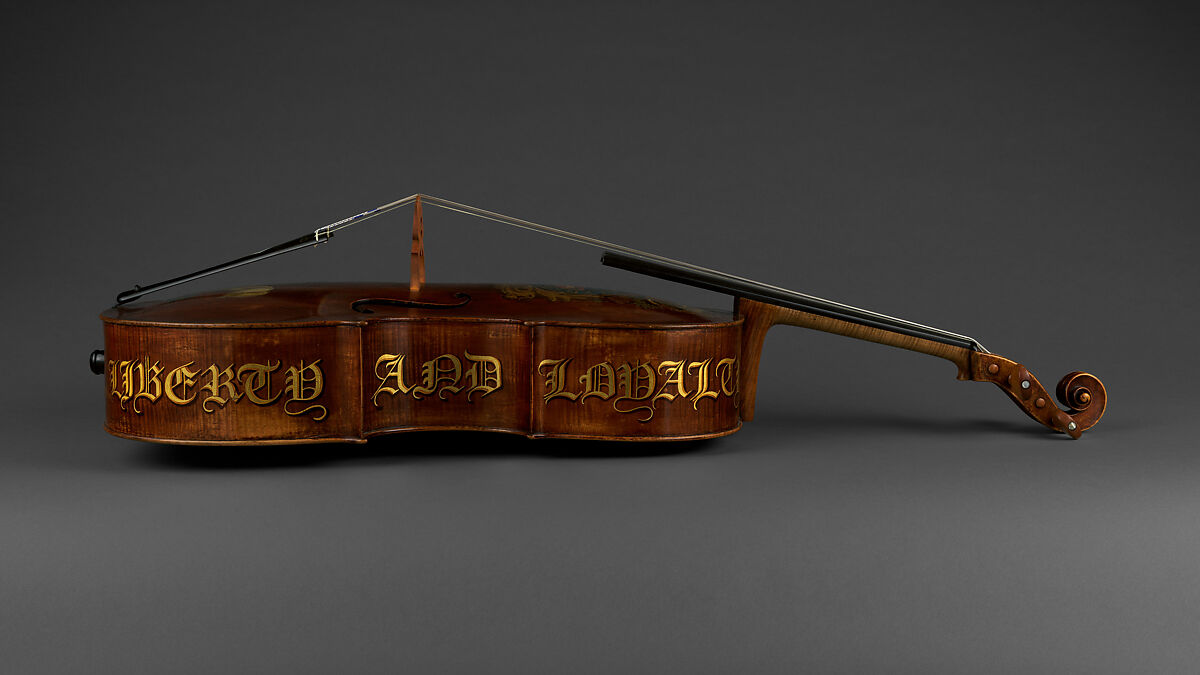 "Royal George" Cello, William Forster (English), Spruce, maple, ebony, British