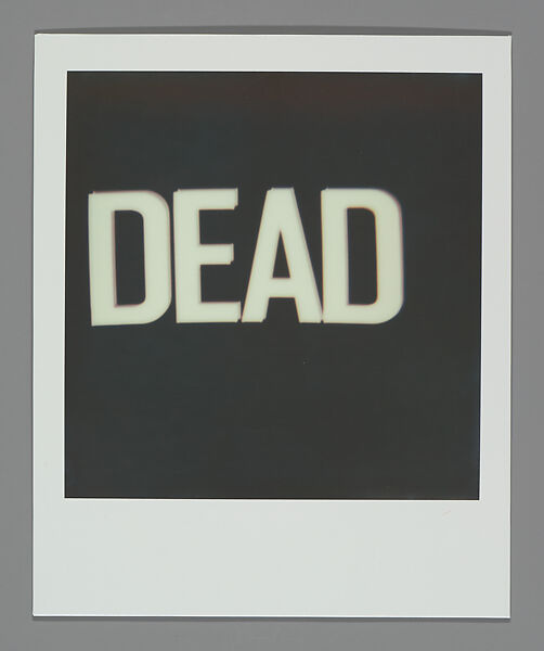 Dead Man Down, Cyndy Warwick (American), Instant internal dye diffusion transfer prints (Polaroid and Impossible) 