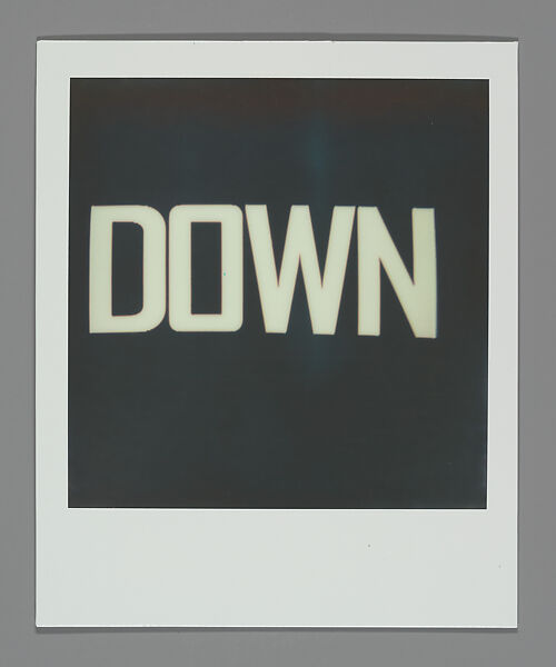 Dead Man Down, Cyndy Warwick (American), Instant internal dye diffusion transfer prints (Polaroid and Impossible)