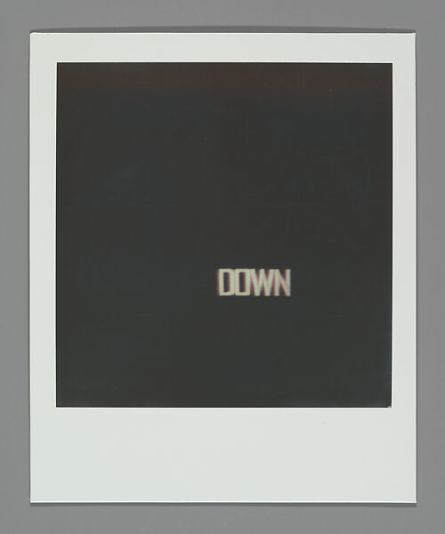 Dead Man Down, Cyndy Warwick (American), Instant internal dye diffusion transfer prints (Polaroid and Impossible)
