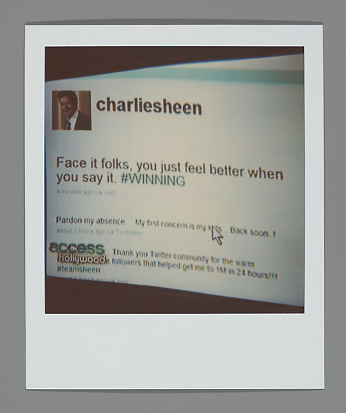 Die Hard / Yippee Ki Yay, Cyndy Warwick (American), Instant internal dye diffusion transfer prints (Polaroid)