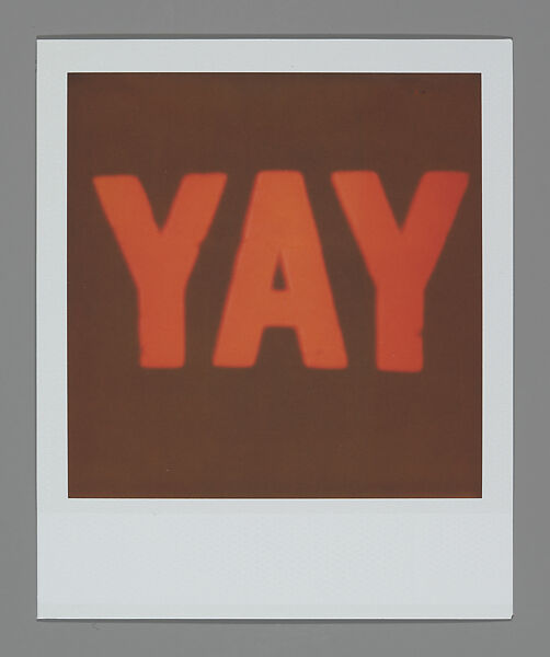 Die Hard / Yippee Ki Yay, Cyndy Warwick (American), Instant internal dye diffusion transfer prints (Polaroid)