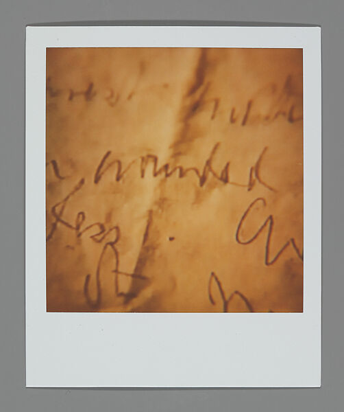 Die Hard / Yippee Ki Yay, Cyndy Warwick (American), Instant internal dye diffusion transfer prints (Polaroid)