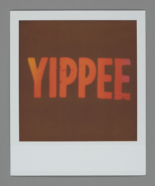 Die Hard / Yippee Ki Yay, Cyndy Warwick (American), Instant internal dye diffusion transfer prints (Polaroid)