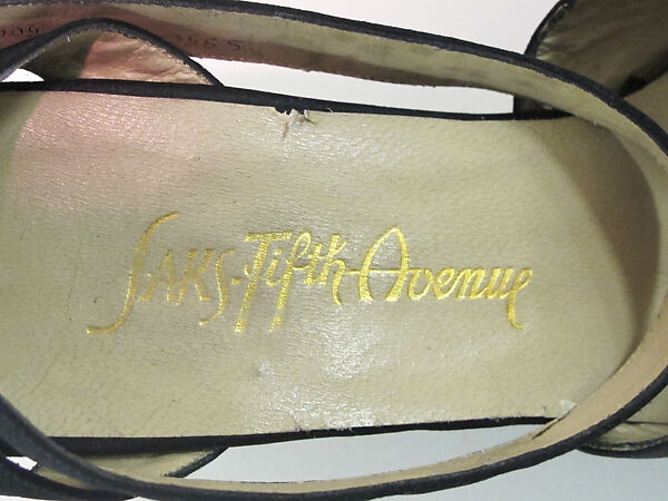 Evening sandals, Salvatore Ferragamo (Italian, founded 1927), Silk, leather, synthetic, Italian