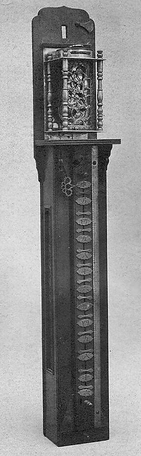 Wall Clock, Brass and wood, Japan