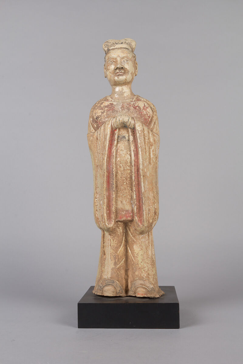 Figure of an Official, Glazed earthenware, China 