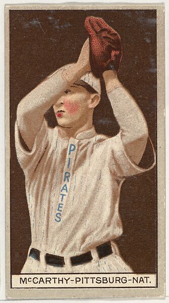 Alexander McCarthy, Pittsburgh, National League, from the Brown Background series (T207) for the American Tobacco Company, Issued by American Tobacco Company, Commercial lithograph 