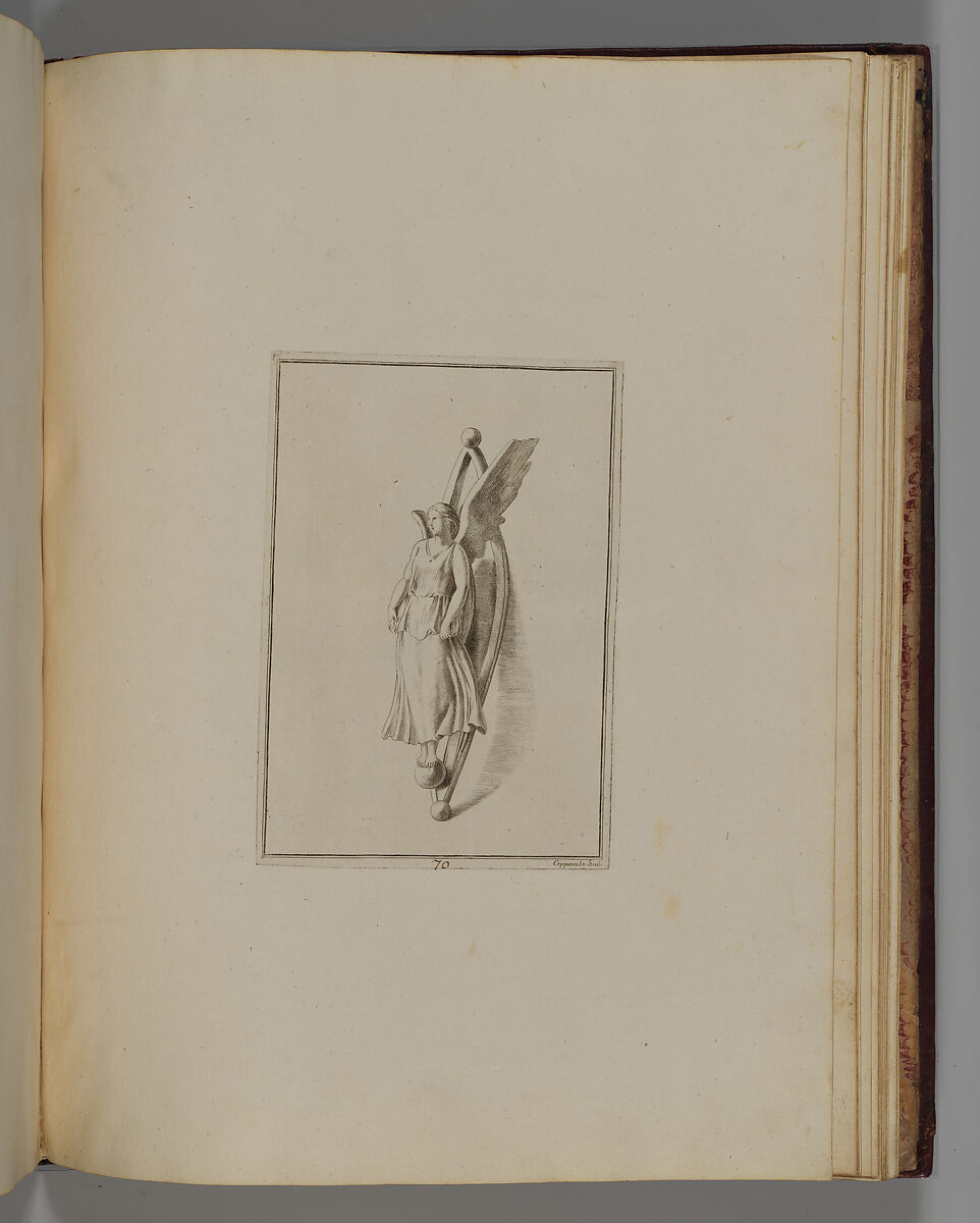 Disegni intagliati in rame di pitture antiche ritrovate nelle scavazioni di Resina, Francesco Sesoni