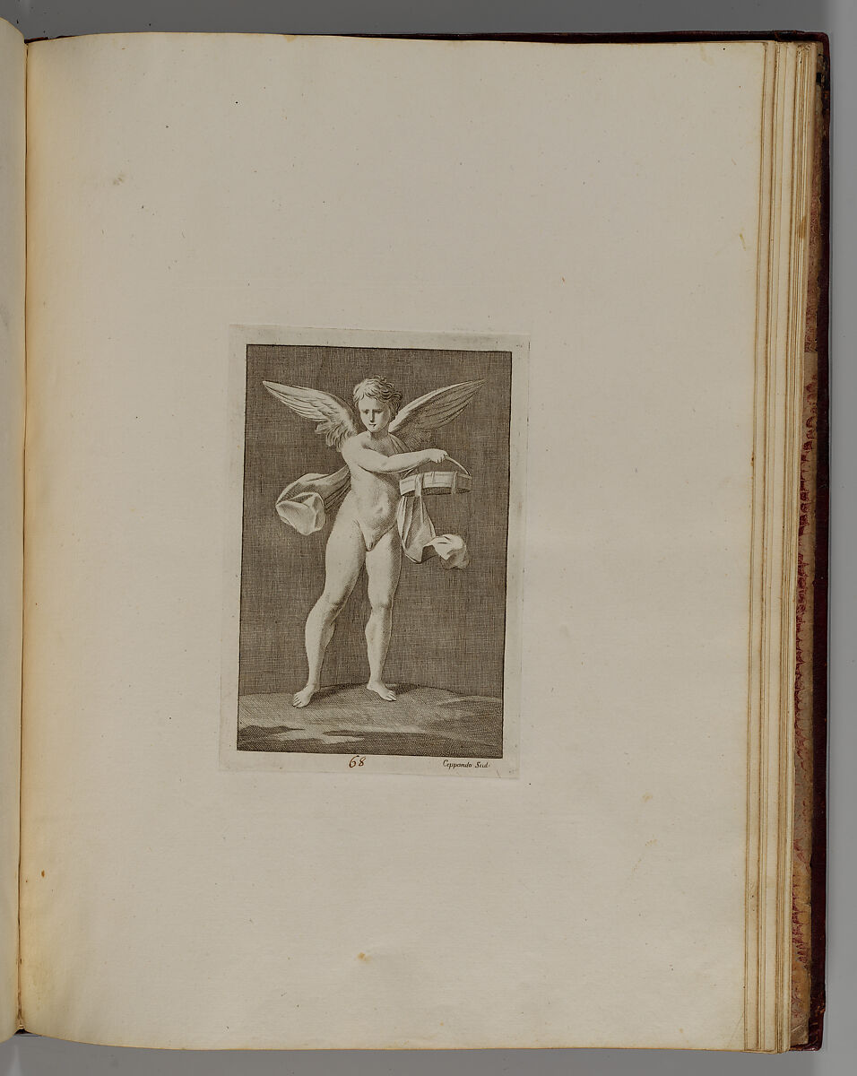 Disegni intagliati in rame di pitture antiche ritrovate nelle scavazioni di Resina, Francesco Sesoni