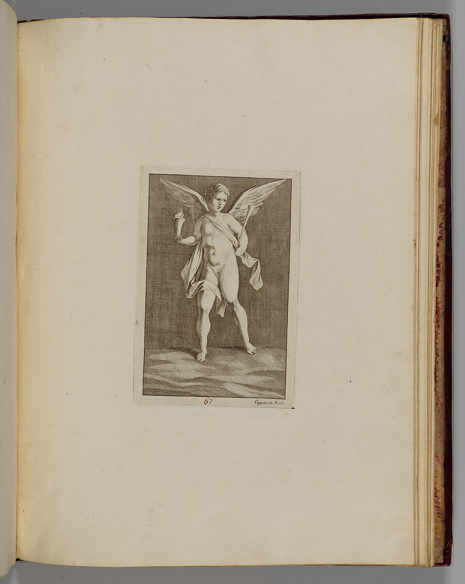 Disegni intagliati in rame di pitture antiche ritrovate nelle scavazioni di Resina, Francesco Sesoni