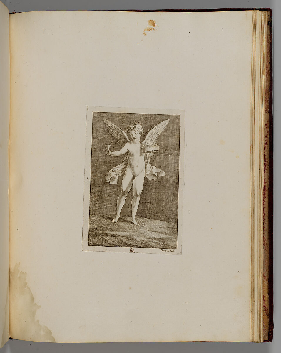 Disegni intagliati in rame di pitture antiche ritrovate nelle scavazioni di Resina, Francesco Sesoni