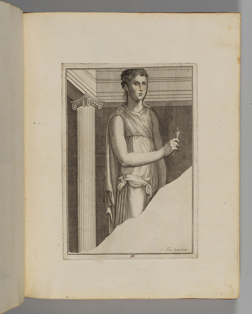 Disegni intagliati in rame di pitture antiche ritrovate nelle scavazioni di Resina, Francesco Sesoni