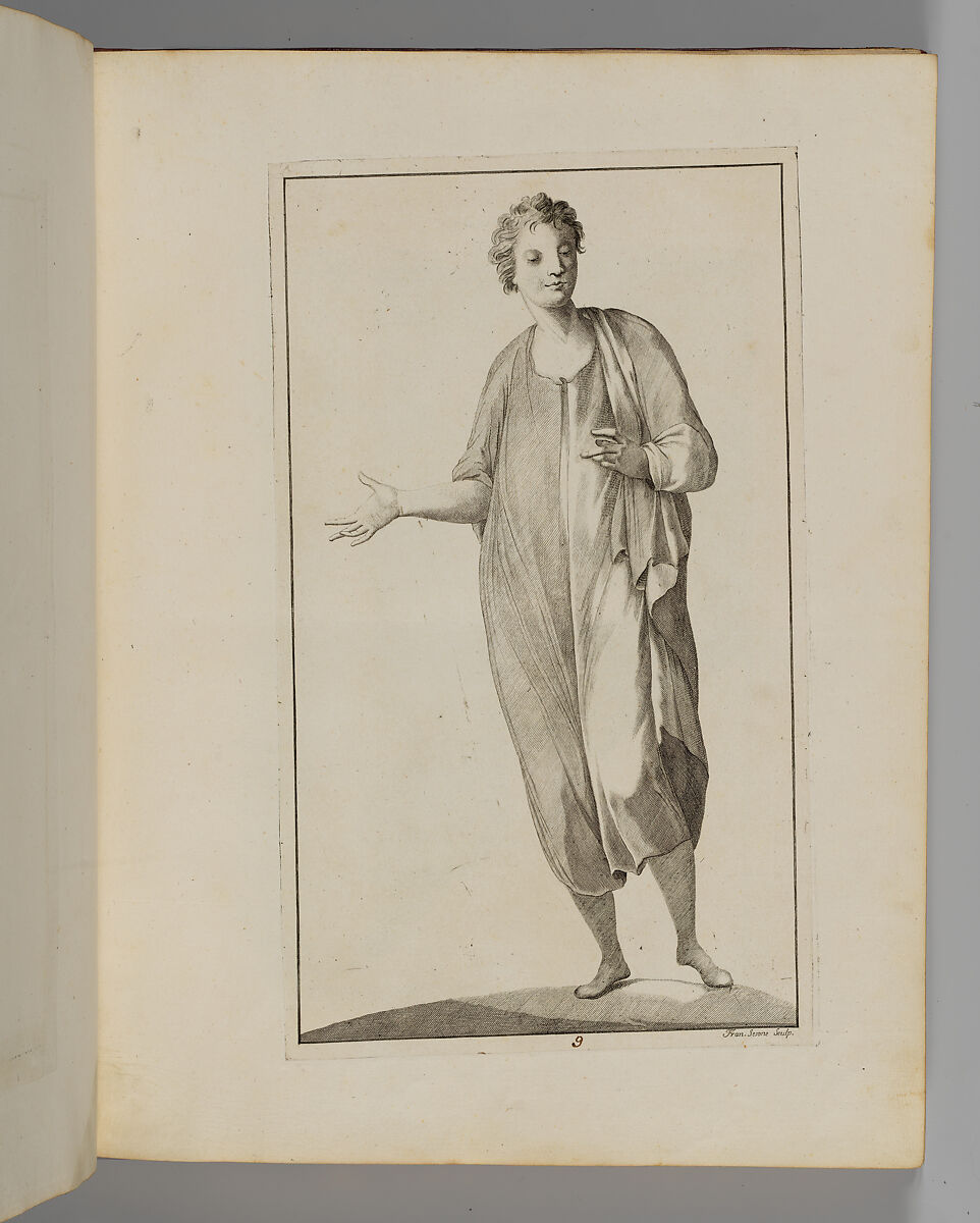 Disegni intagliati in rame di pitture antiche ritrovate nelle scavazioni di Resina, Francesco Sesoni