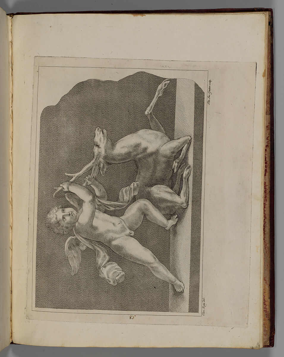 Disegni intagliati in rame di pitture antiche ritrovate nelle scavazioni di Resina, Francesco Sesoni