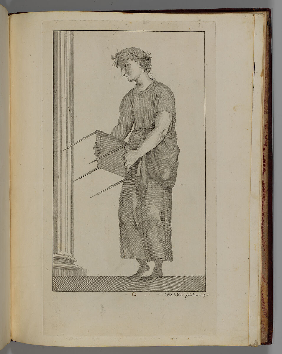 Disegni intagliati in rame di pitture antiche ritrovate nelle scavazioni di Resina, Francesco Sesoni