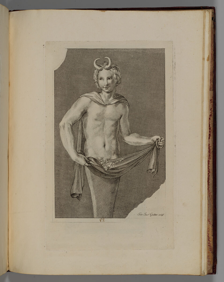 Disegni intagliati in rame di pitture antiche ritrovate nelle scavazioni di Resina, Francesco Sesoni