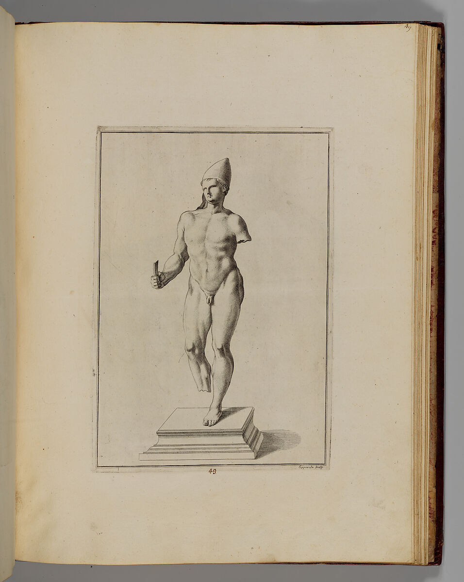 Disegni intagliati in rame di pitture antiche ritrovate nelle scavazioni di Resina, Francesco Sesoni