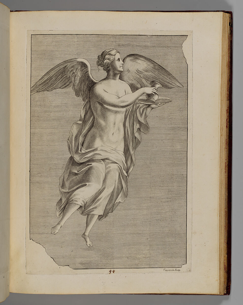 Disegni intagliati in rame di pitture antiche ritrovate nelle scavazioni di Resina, Francesco Sesoni