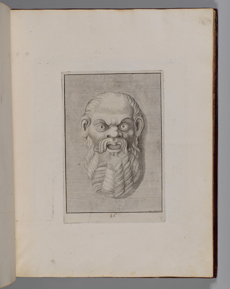 Disegni intagliati in rame di pitture antiche ritrovate nelle scavazioni di Resina, Francesco Sesoni