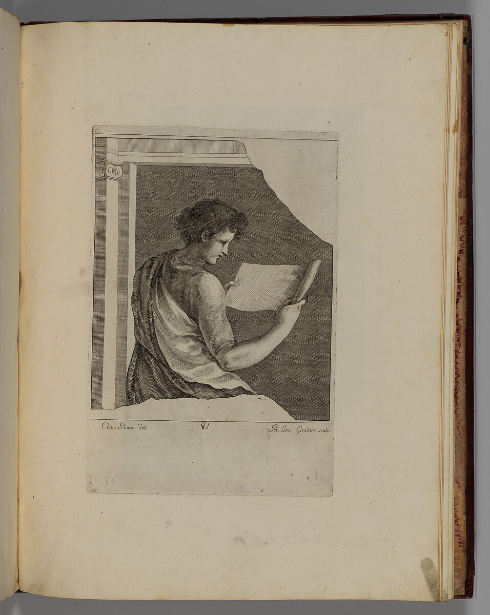 Disegni intagliati in rame di pitture antiche ritrovate nelle scavazioni di Resina, Francesco Sesoni