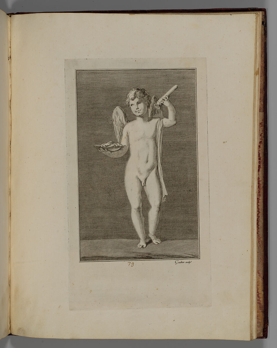 Disegni intagliati in rame di pitture antiche ritrovate nelle scavazioni di Resina, Francesco Sesoni