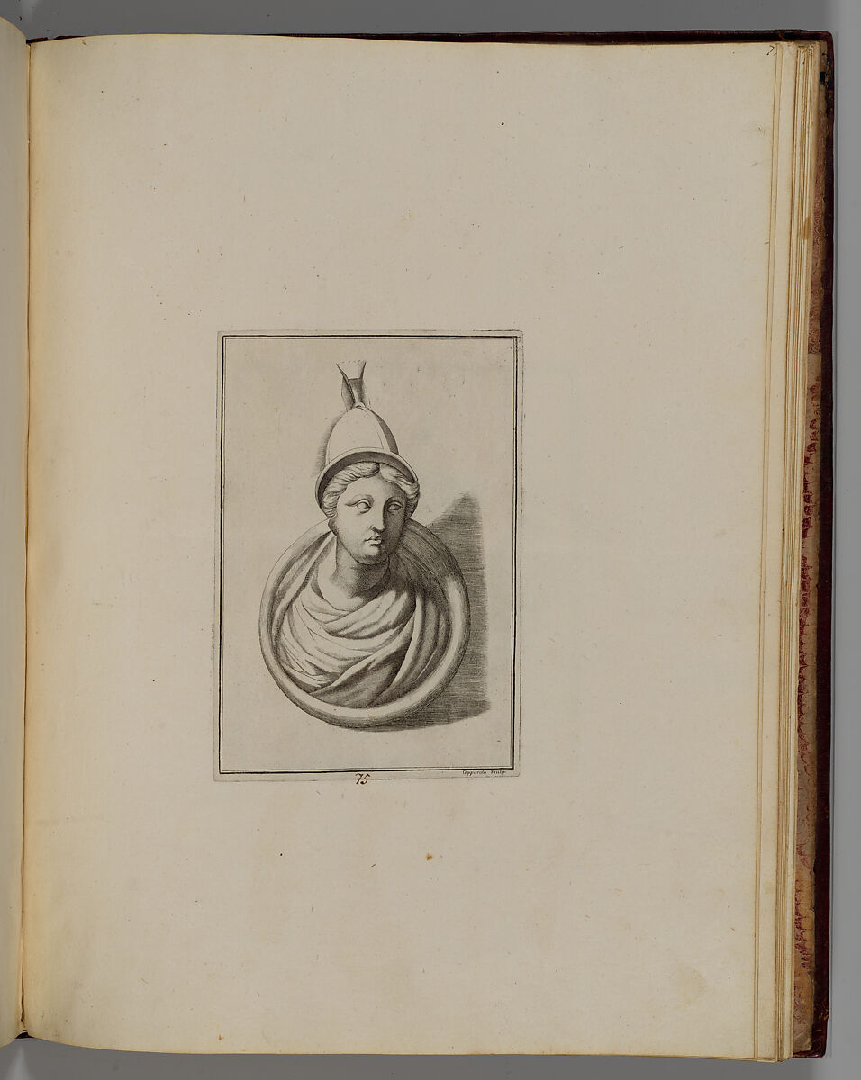 Disegni intagliati in rame di pitture antiche ritrovate nelle scavazioni di Resina, Francesco Sesoni