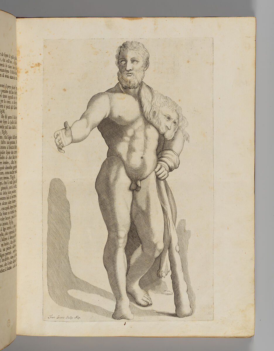 Disegni intagliati in rame di pitture antiche ritrovate nelle scavazioni di Resina, Francesco Sesoni