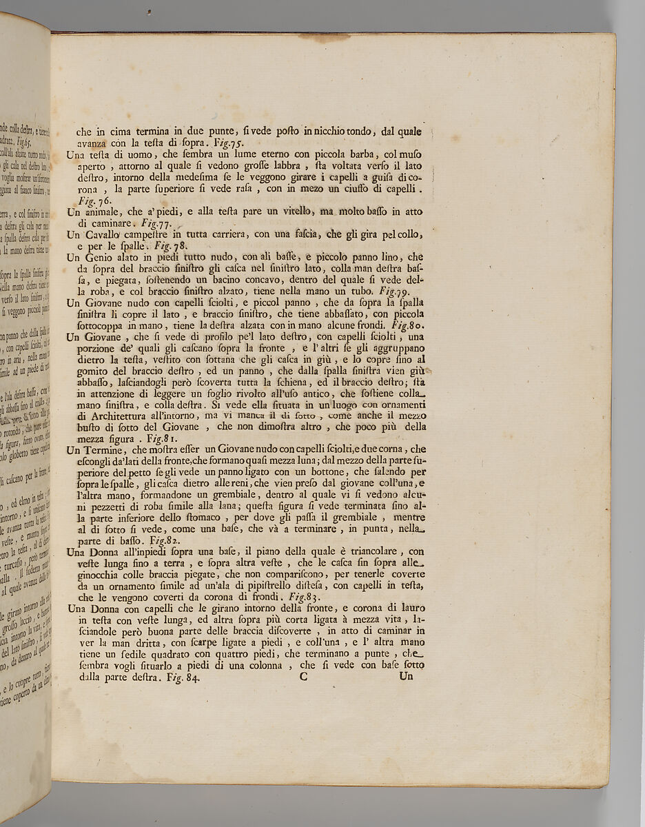 Disegni intagliati in rame di pitture antiche ritrovate nelle scavazioni di Resina, Francesco Sesoni