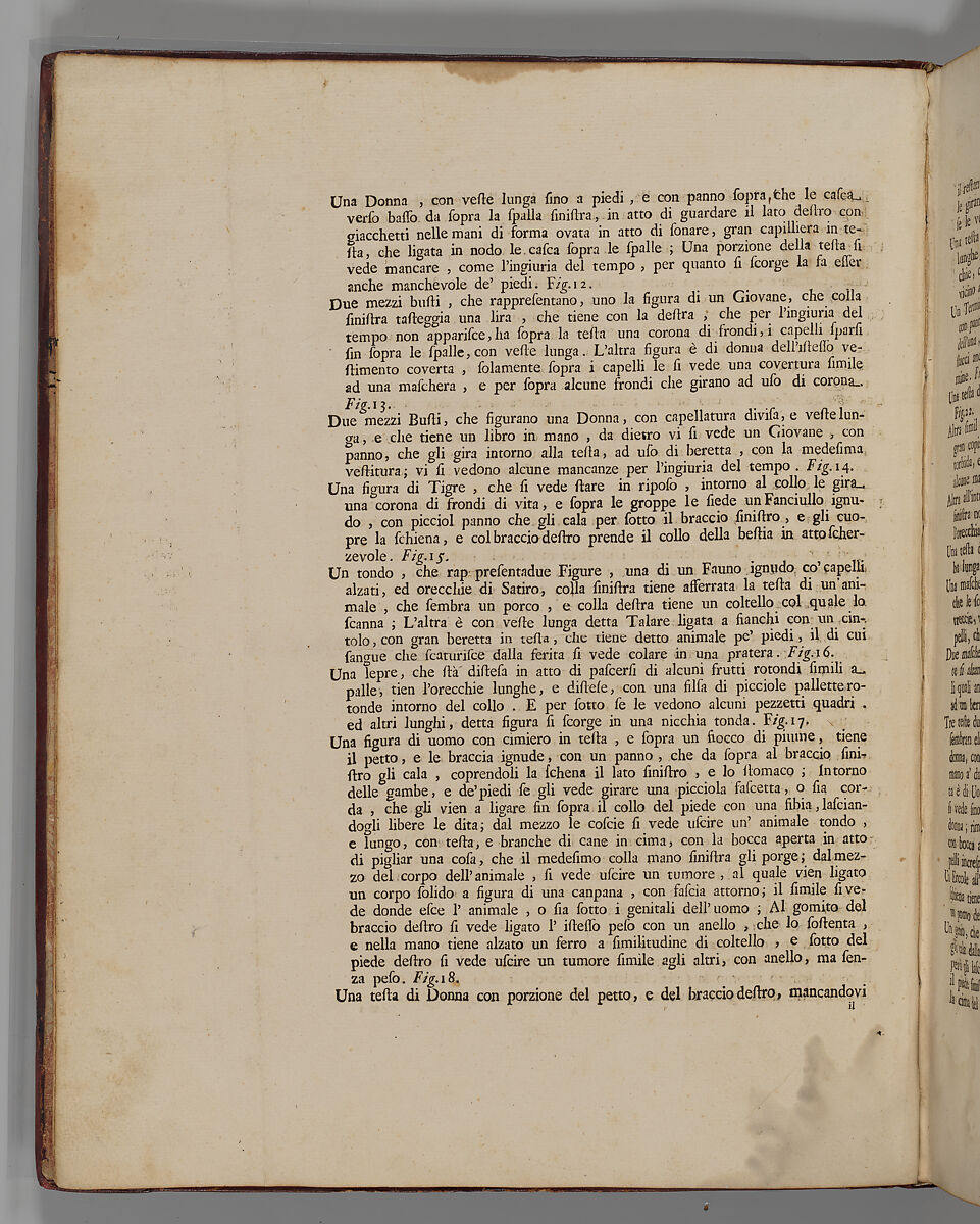 Disegni intagliati in rame di pitture antiche ritrovate nelle scavazioni di Resina, Francesco Sesoni