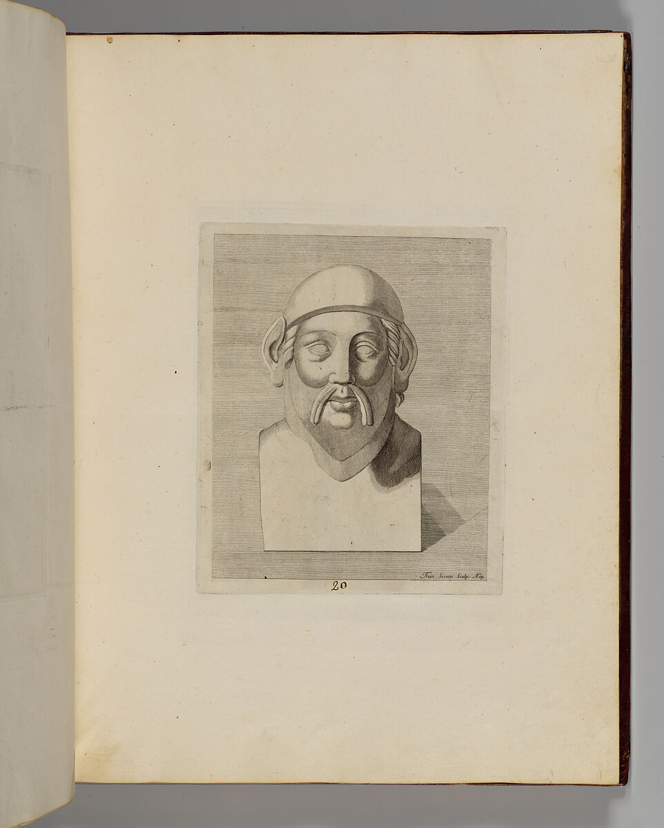 Disegni intagliati in rame di pitture antiche ritrovate nelle scavazioni di Resina, Francesco Sesoni