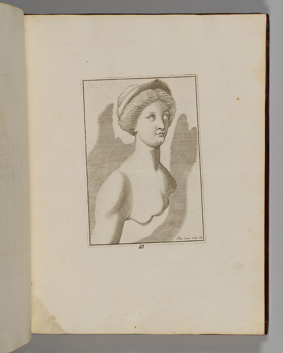 Disegni intagliati in rame di pitture antiche ritrovate nelle scavazioni di Resina, Francesco Sesoni