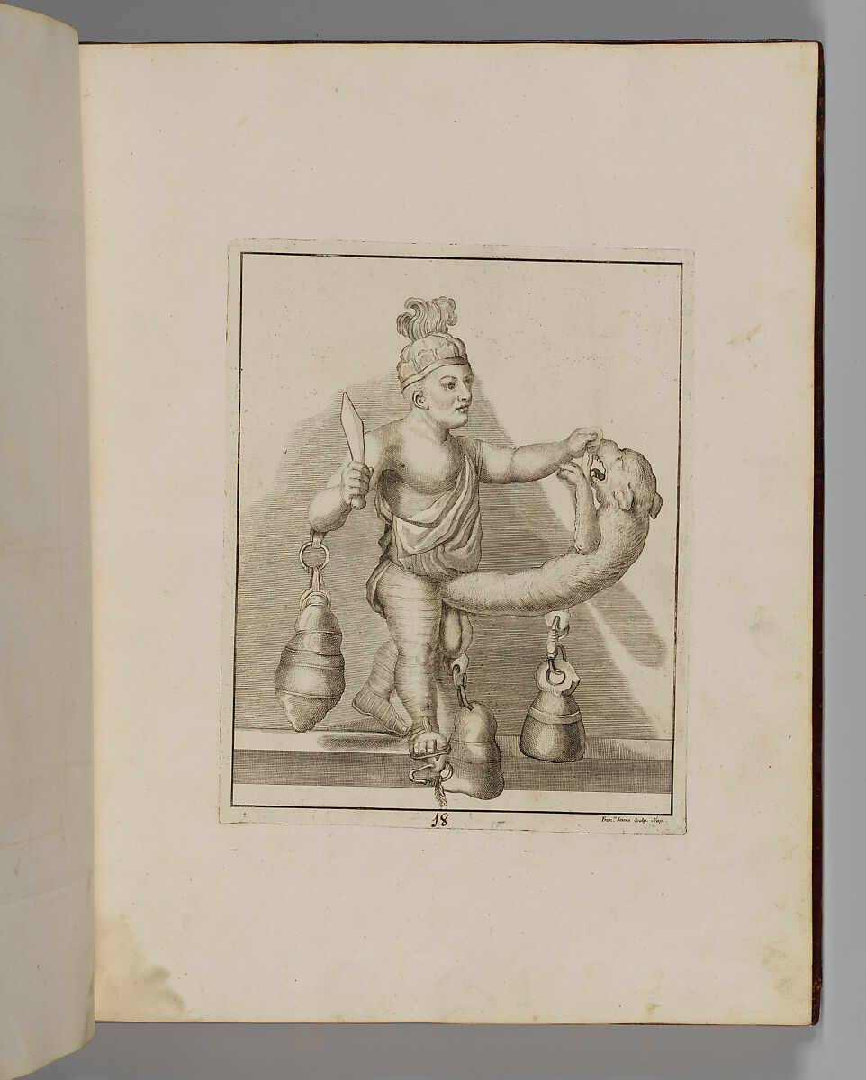 Disegni intagliati in rame di pitture antiche ritrovate nelle scavazioni di Resina, Francesco Sesoni