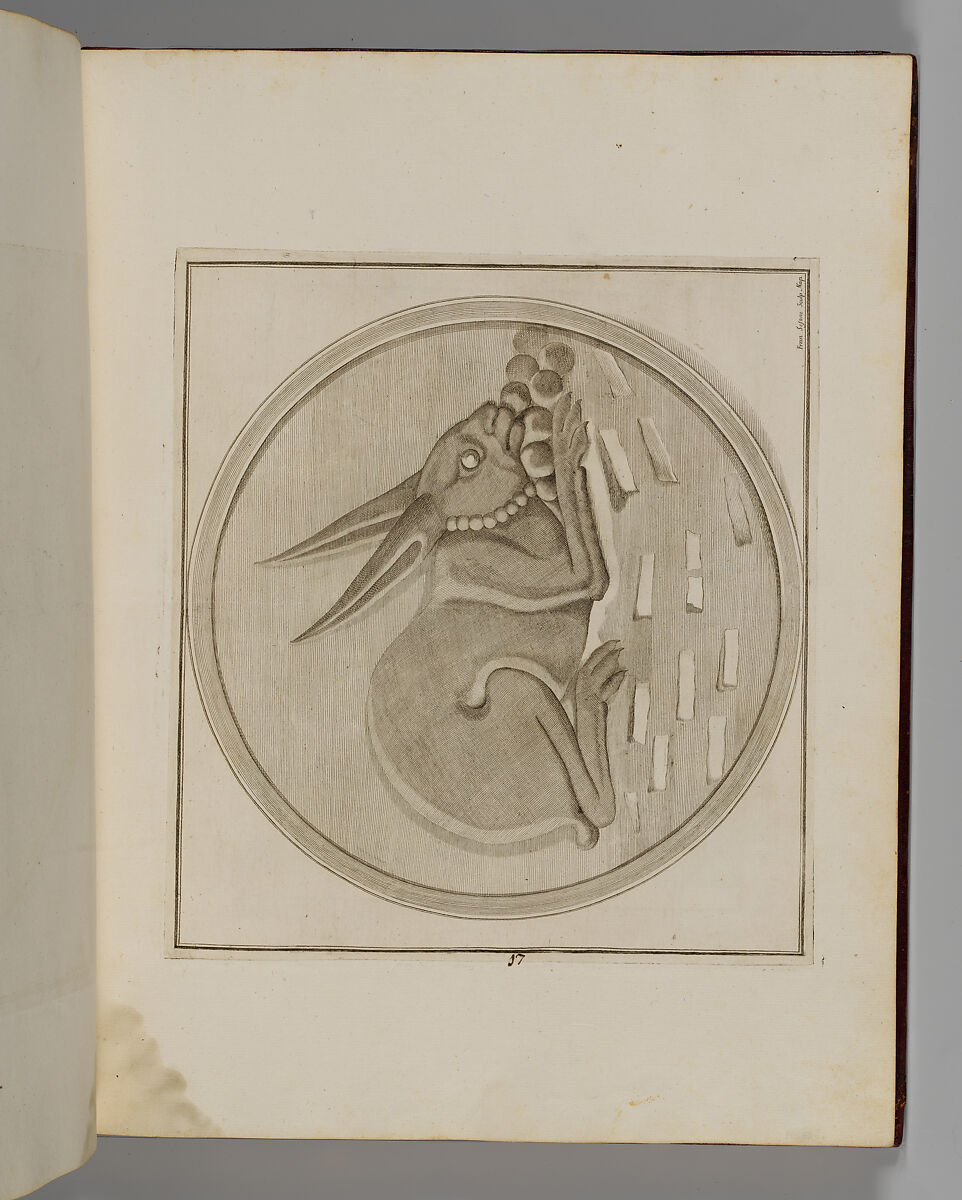 Disegni intagliati in rame di pitture antiche ritrovate nelle scavazioni di Resina, Francesco Sesoni